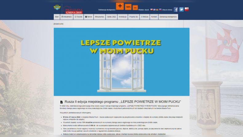 Puck ponownie zachęca do wymiany "kopciuchów"