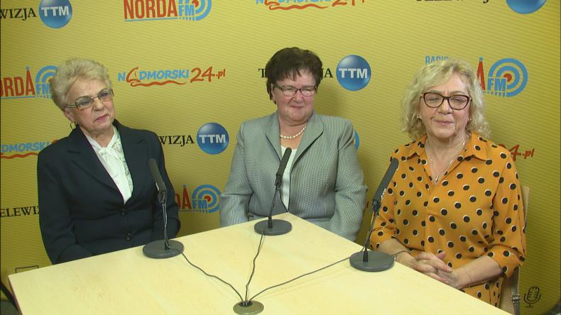 Krystyna Laskowska, Beata Myszka i Bożena Krywald