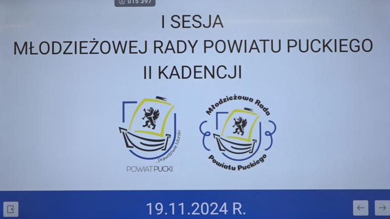 Nowy przewodniczący Młodzieżowej Rady Powiatu Puckiego