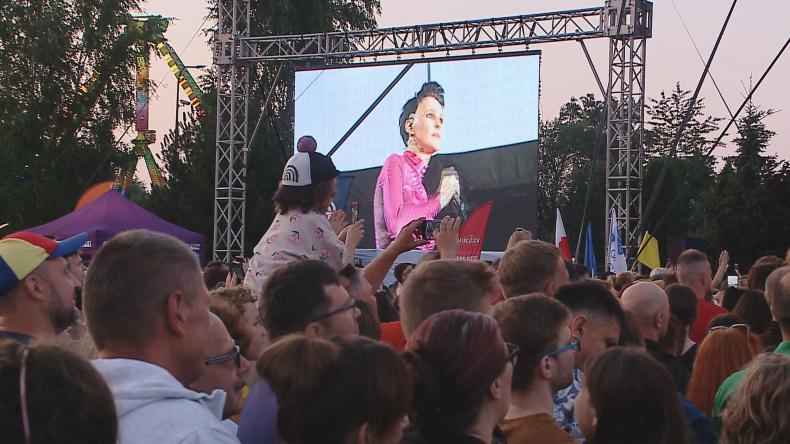 Agnieszka Chylińska na Dniach Gminy Gniewino