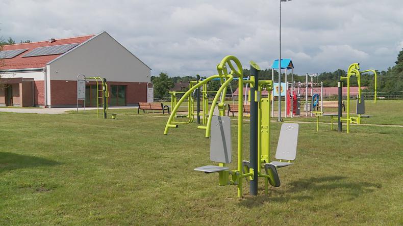 Świetlica wiejska w Łężycach po odbiorach