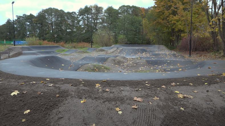 Pumptrack nową atrakcją ArtParku w Bolszewie