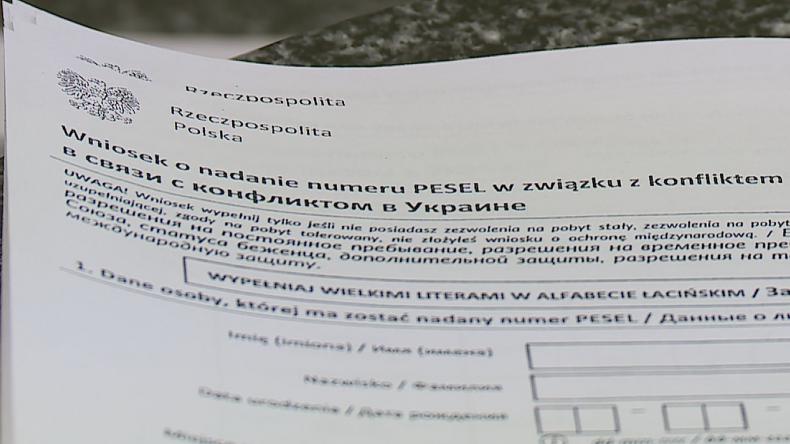 Ukraińcy mogą składać wnioski o numery PESEL