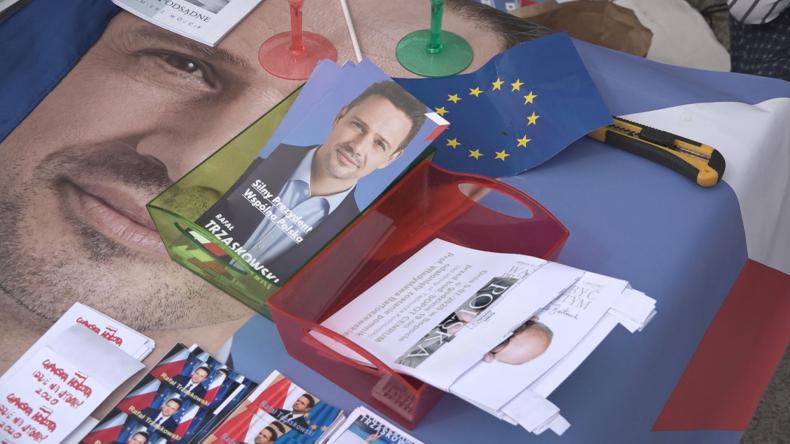 Wiec poparcia dla Rafała Trzaskowskiego w Wejherowie