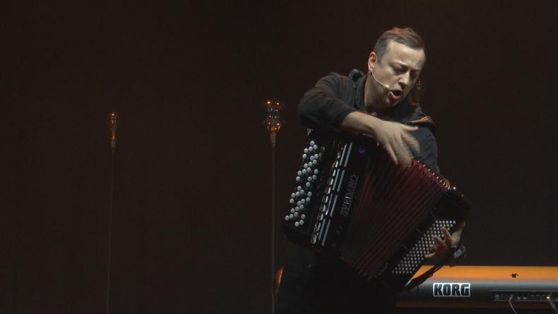 Czesław Mozil w redzkiej Fabryce Kultury