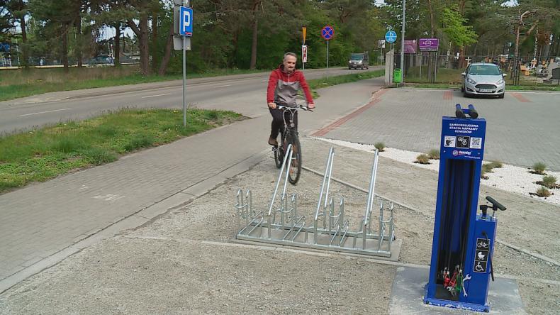 W helu powstała stacja dla rowerów