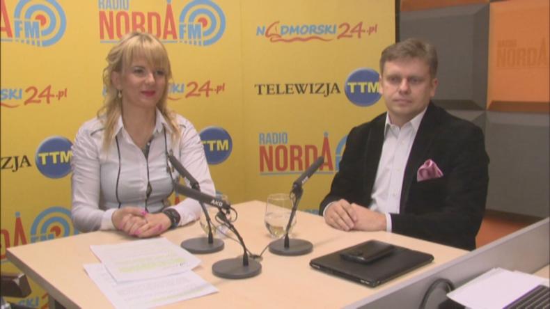 Magdalena Piastowska i Maciej Truchanowicz z organizacji Pracodawcy Pomorza