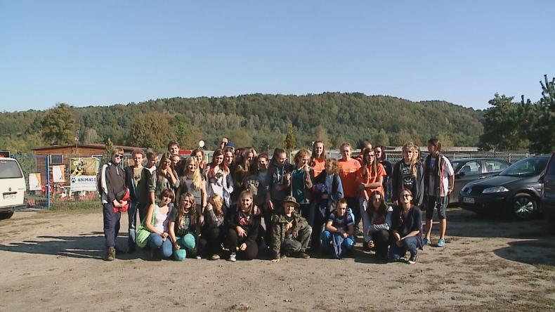 Bieg na 6 łap z psami ze schroniska w Dąbrówce