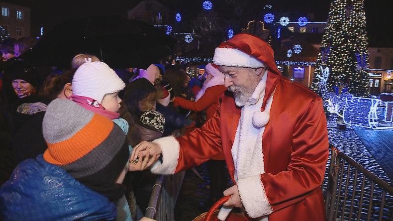 Mikołajki na wejherowskim rynku