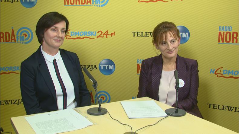 Katarzyna Bojke i Jolanta Rożyńska