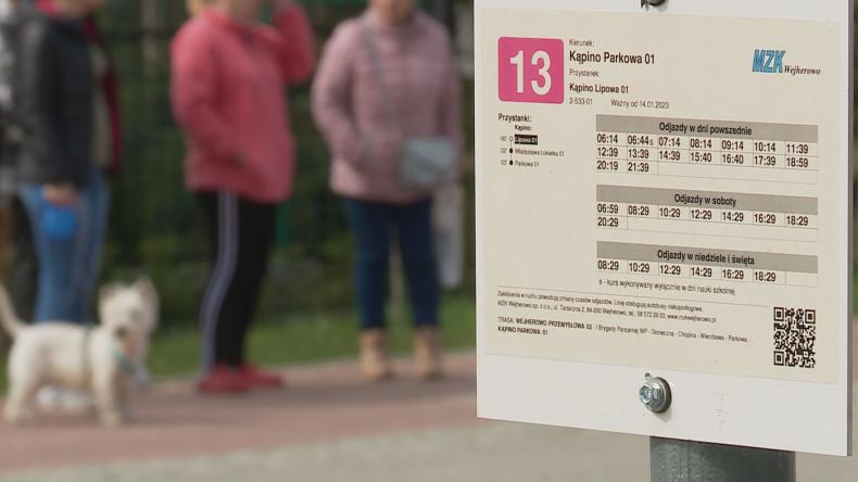 Mieszkańcy Kąpina niezadowoleni z nowej linii MZK