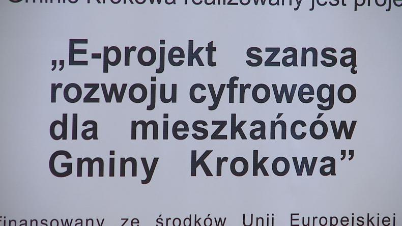 E-projekt w gm. Krokowa. 150 komputerów trafi do mieszkańców.