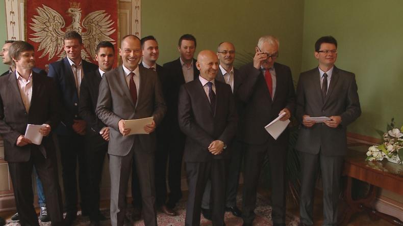 Konferencja prasowa opozycji władz miasta Wejherowa