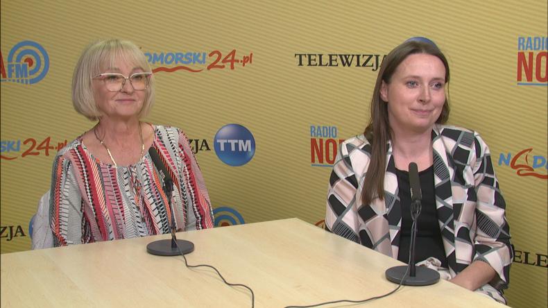 Bożena Kruszyńska i Ewa Formela