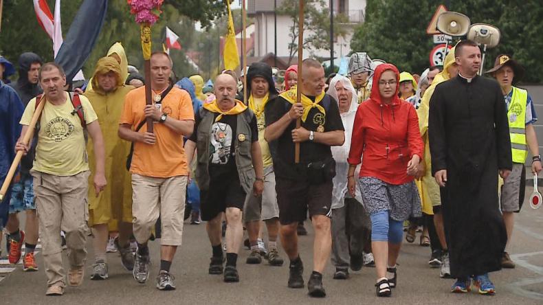 Pielgrzymi z Kaszub idą do Częstochowy